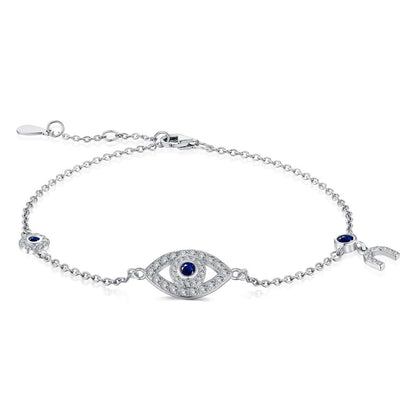 [ELAN LUXE]Dainty Eye Shape Necklace