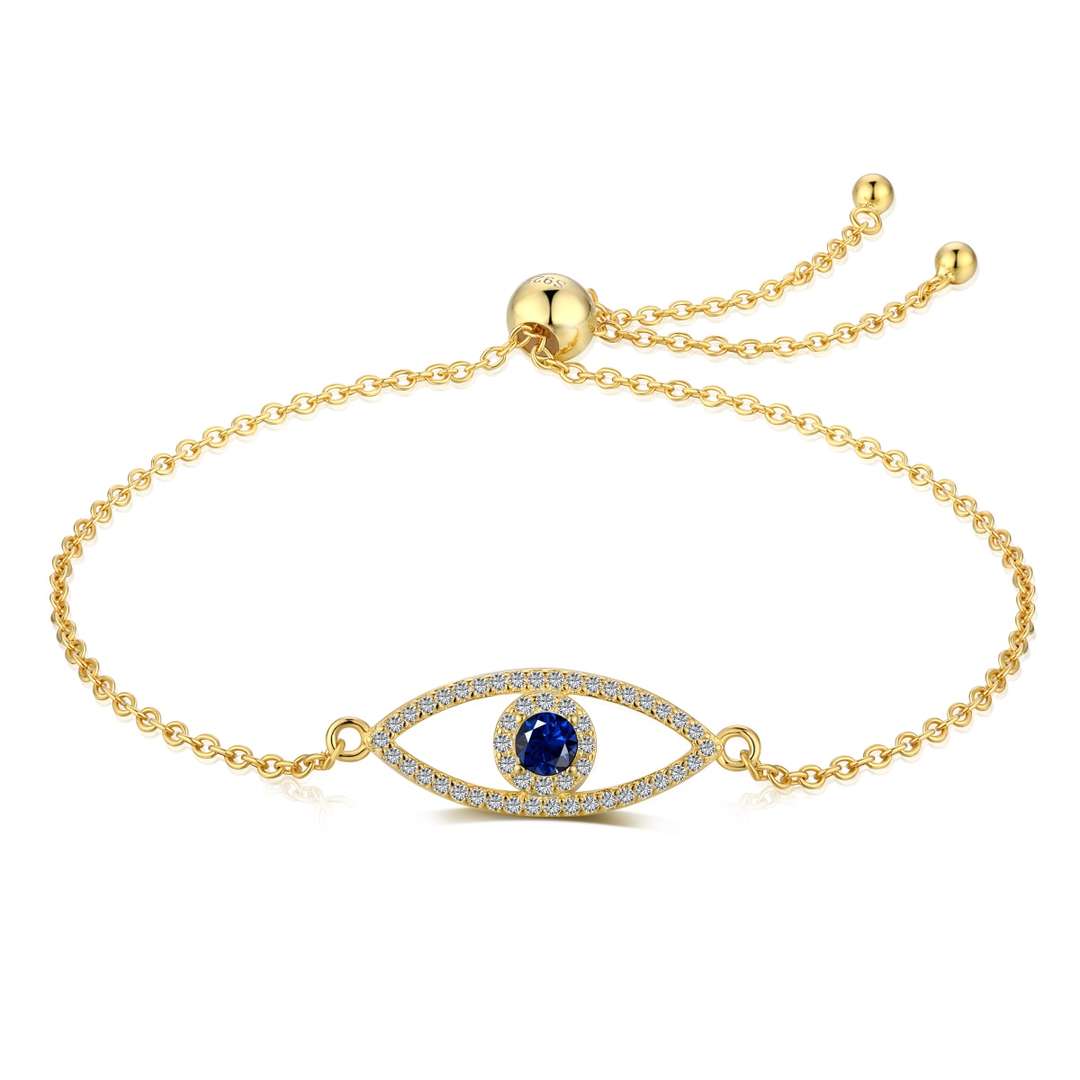 [ELAN LUXE]Devil's Eye Hollow Design Bracelet
