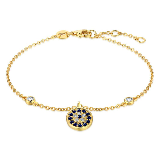 [ELAN LUXE]Devil's Eye Round Shape Bracelet