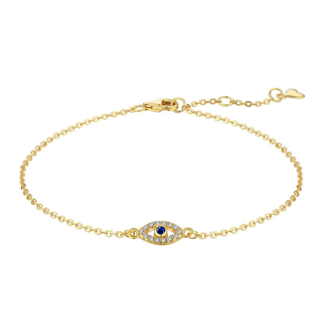 [ELAN LUXE]Evil Eye Shape Necklace