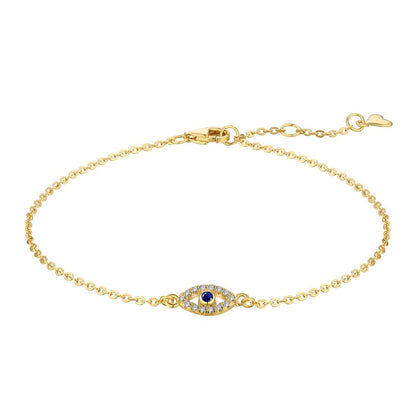 [ELAN LUXE]Evil Eye Shape Necklace