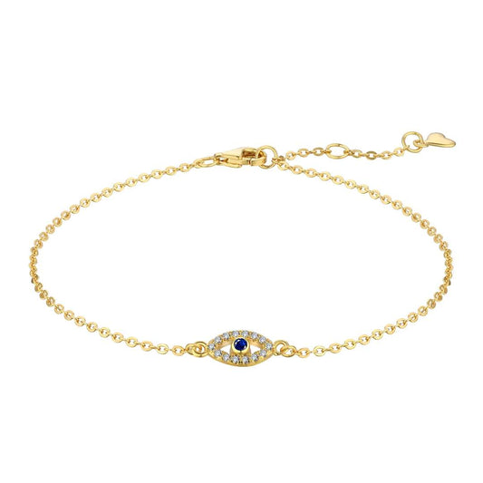 [ELAN LUXE]Evil Eye Shape Necklace