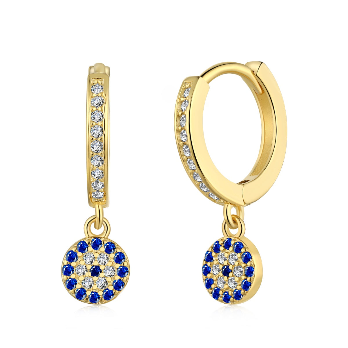 [ELAN LUXE]Unique Devil Eye Earrings