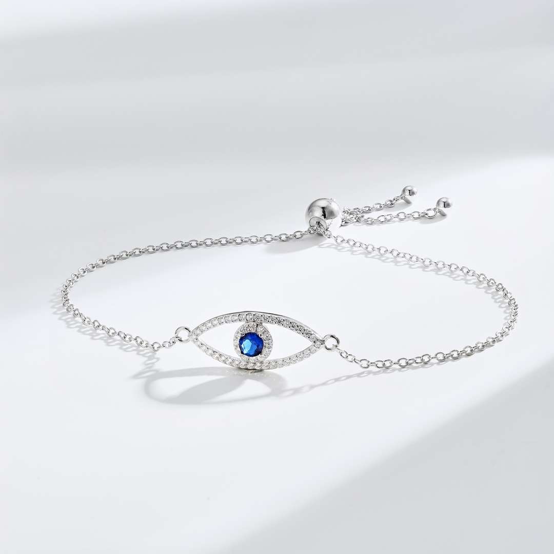 [ELAN LUXE]Devil's Eye Hollow Design Bracelet