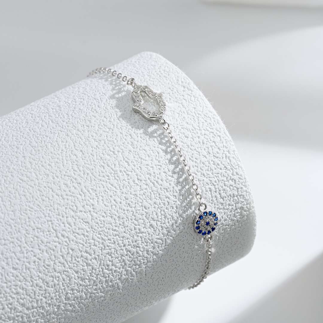 [ELAN LUXE]Gost Shape & Round Shape Necklace