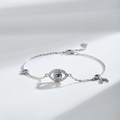 [ELAN LUXE]Dainty Eye Shape Necklace