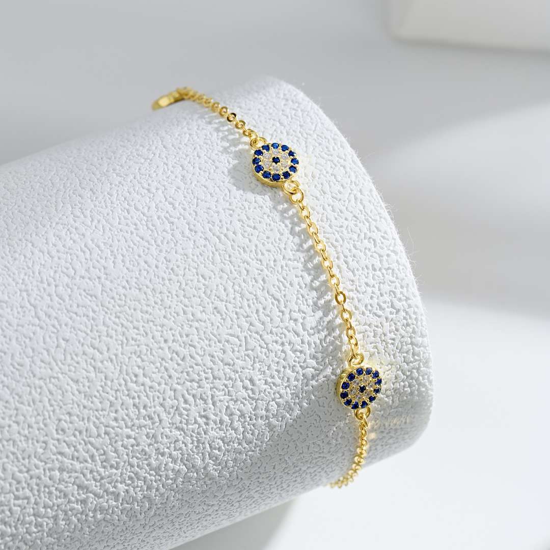 [ELAN LUXE]Delicate Round Shape Pendent Necklace