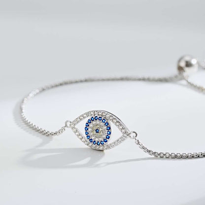 [ELAN LUXE]Dazzling Eye Shape Necklace