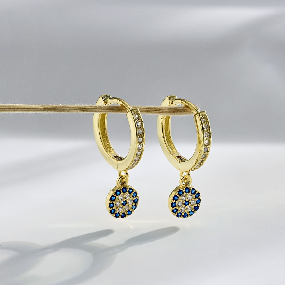 [ELAN LUXE]Unique Devil Eye Earrings