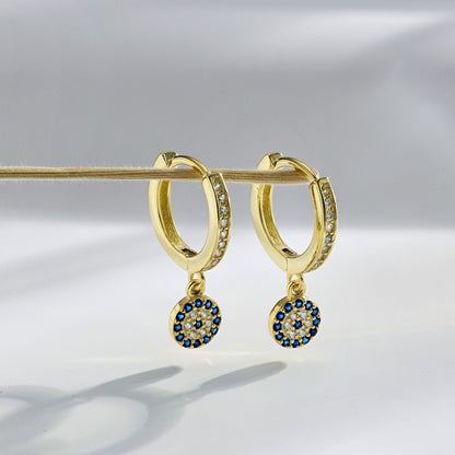 [ELAN LUXE]Unique Devil Eye Earrings