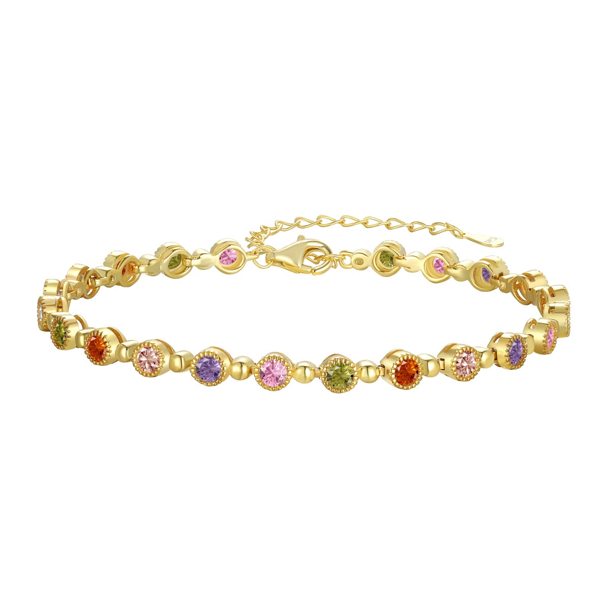 [ELAN LUXE]Sparkling Exquisite Round Cut Party Bracelet
