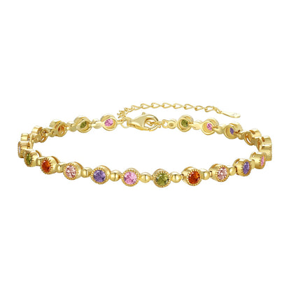 [ELAN LUXE]Sparkling Exquisite Round Cut Party Bracelet