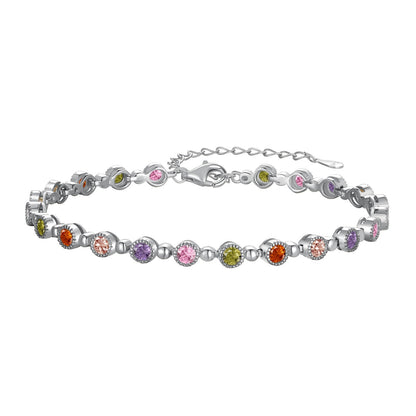 [ELAN LUXE]Sparkling Exquisite Round Cut Party Bracelet