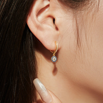[ELAN LUXE]Unique Devil Eye Earrings
