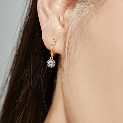 [ELAN LUXE]Unique Devil Eye Earrings