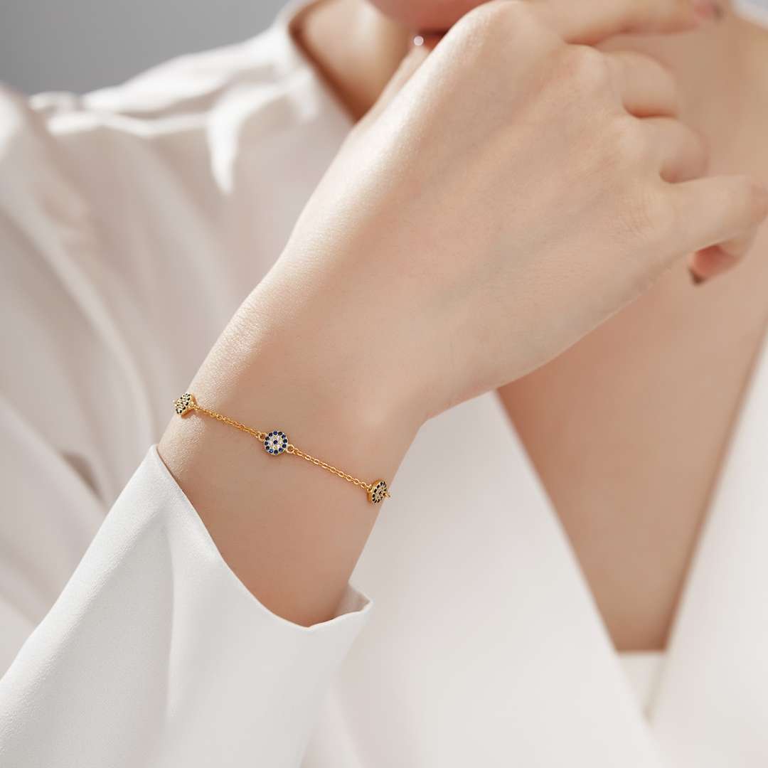 [ELAN LUXE]Delicate Round Shape Pendent Necklace
