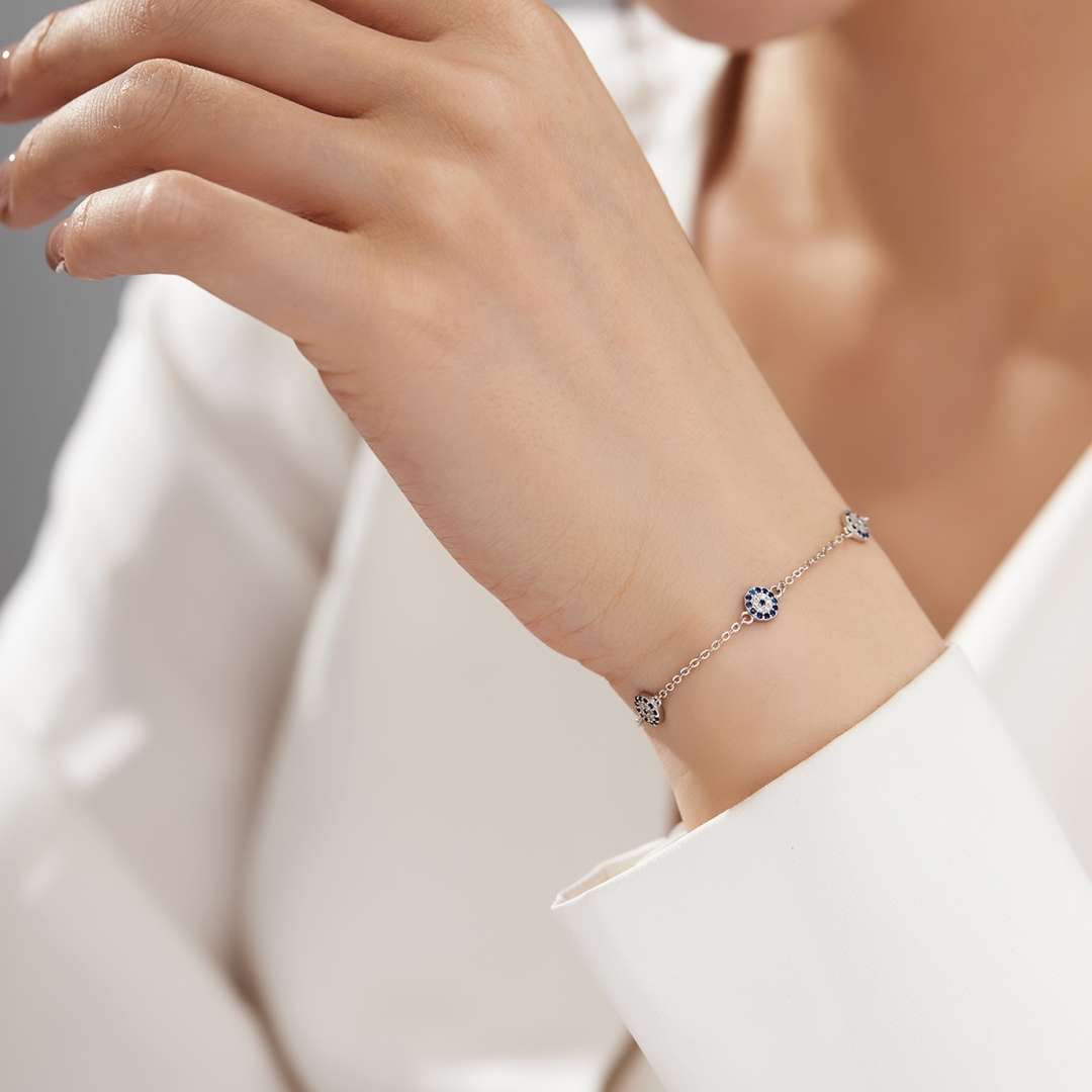 [ELAN LUXE]Delicate Round Shape Pendent Necklace