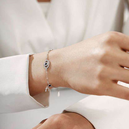 [ELAN LUXE]Dainty Eye Shape Necklace