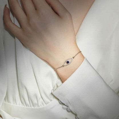 [ELAN LUXE]Devil's Eye Hollow Design Bracelet
