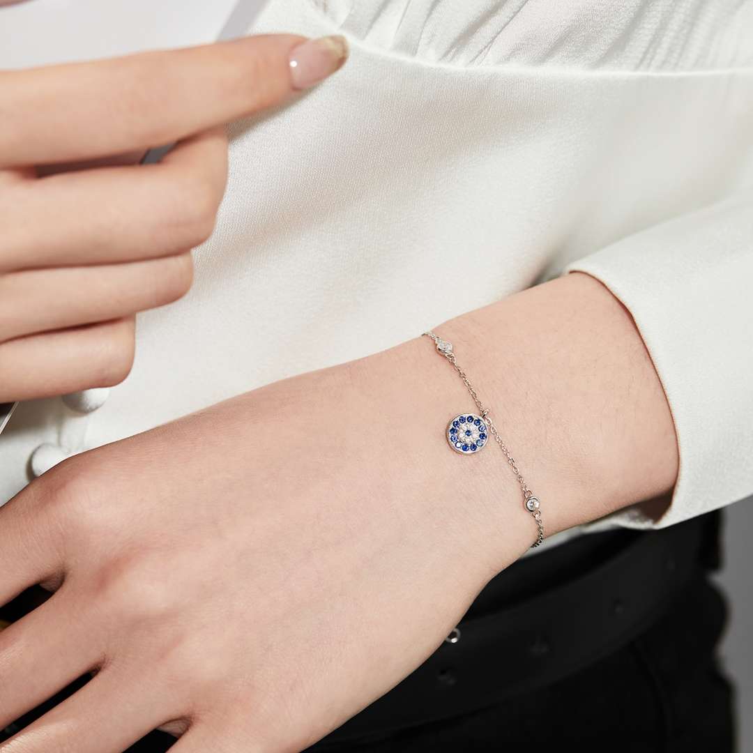 [ELAN LUXE]Devil's Eye Round Shape Bracelet
