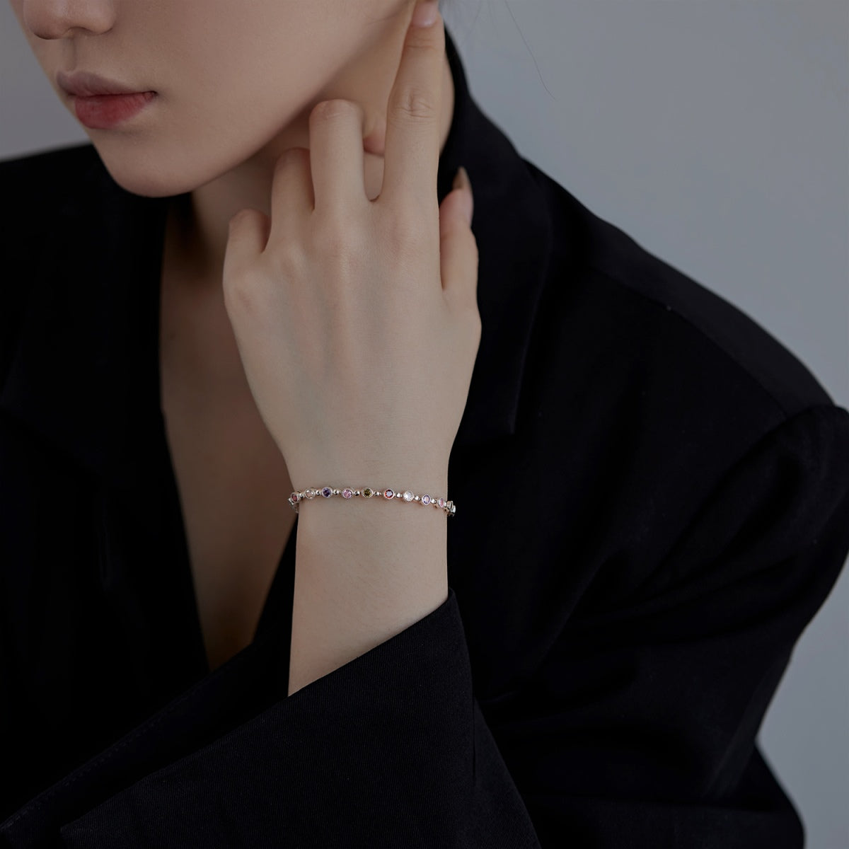 [ELAN LUXE]Sparkling Exquisite Round Cut Party Bracelet
