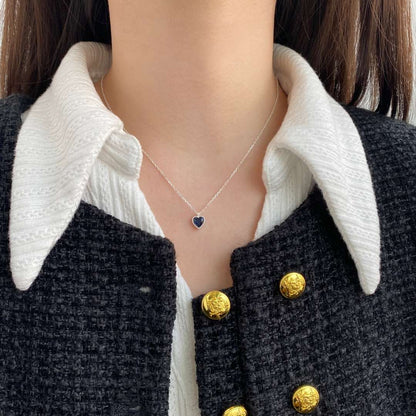 [ELAN LUXE]Ornate Heart Shape Necklace