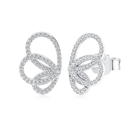[ELAN LUXE]Exquisite Butterfly Shape Earrings