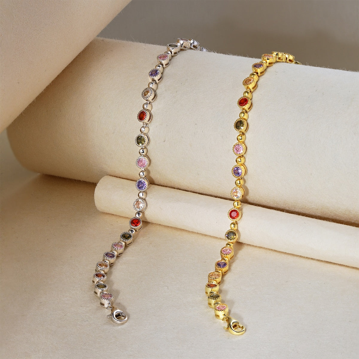 [ELAN LUXE]Sparkling Exquisite Round Cut Party Bracelet