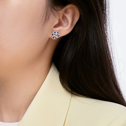 [ELAN LUXE]Exquisite Flower Shape Daily Earrings