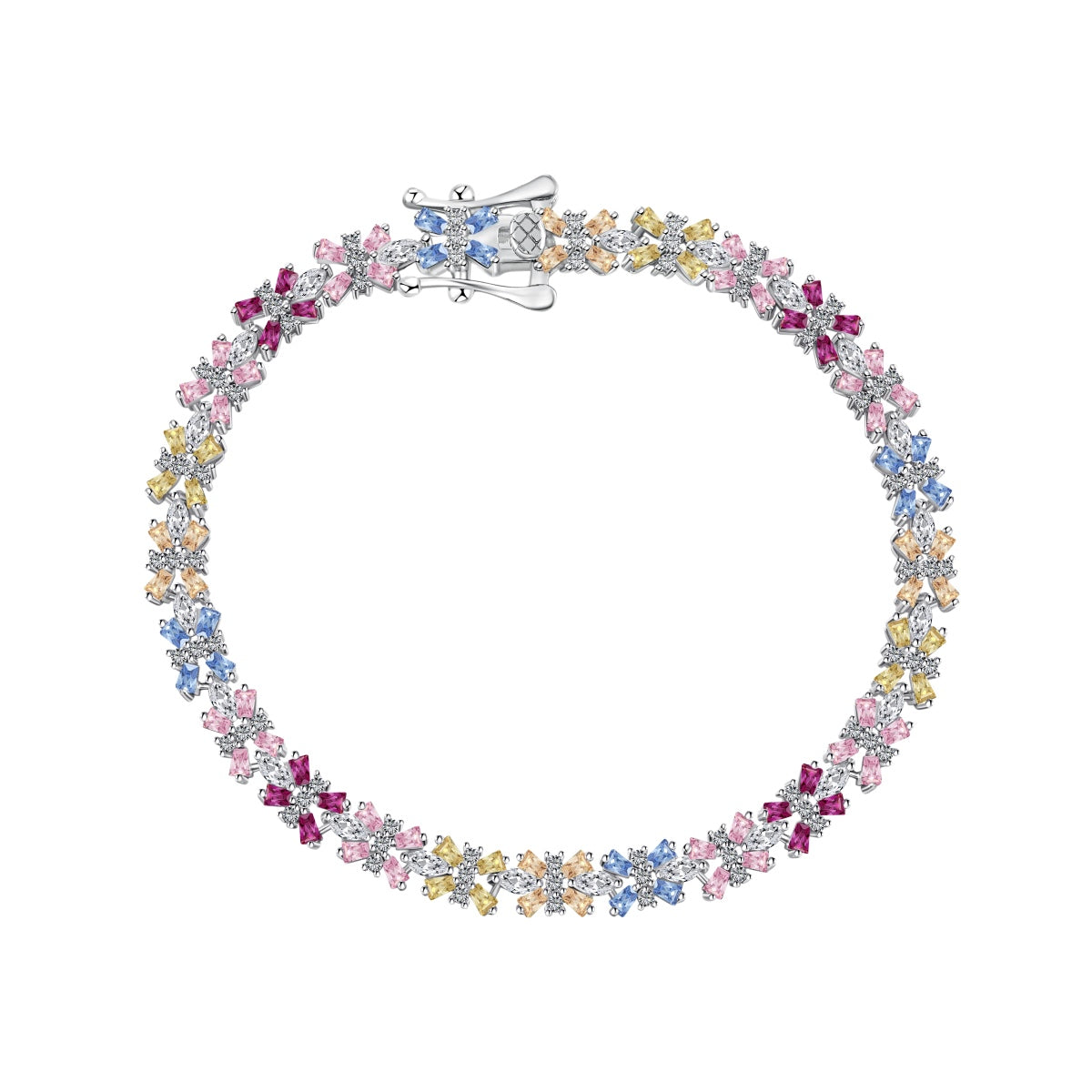 [ELAN LUXE]Unique Colorful Butterfly Shape Party Bracelet