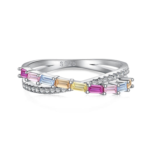[ELAN LUXE]Energetic Elegant Radiant Cut Party Ring