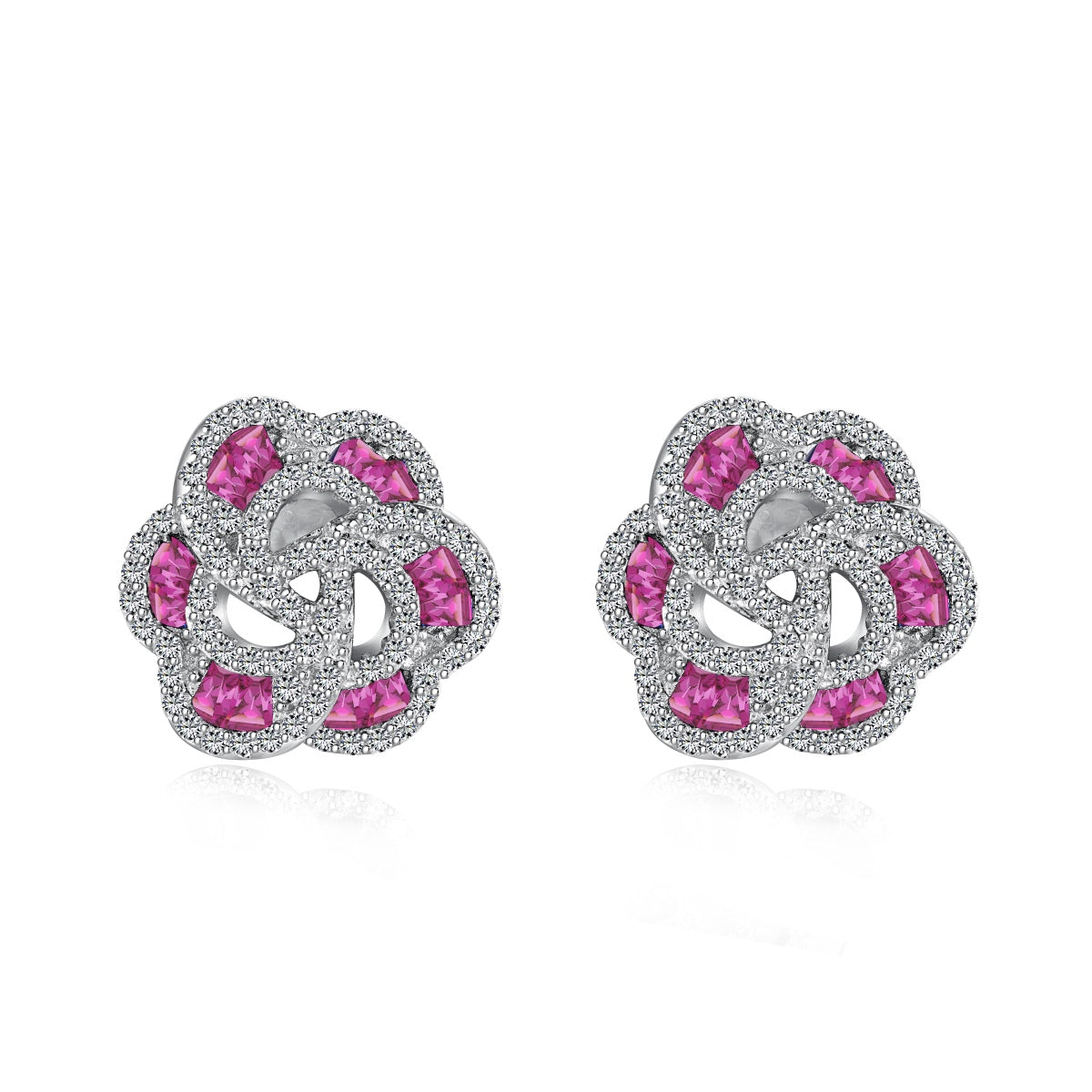 [ELAN LUXE]Exquisite Flower Shape Daily Earrings