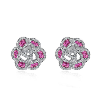 [ELAN LUXE]Exquisite Flower Shape Daily Earrings