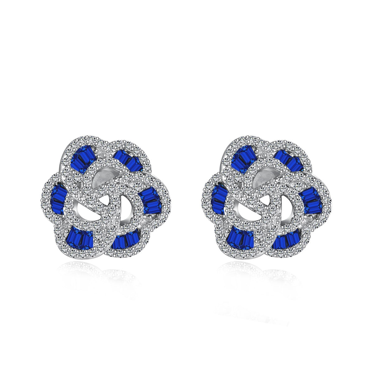 [ELAN LUXE]Exquisite Flower Shape Daily Earrings