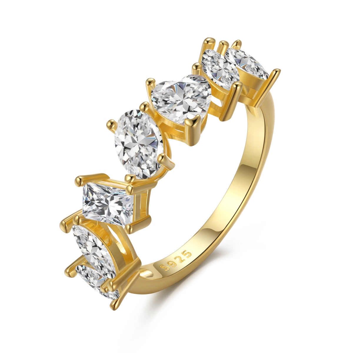 [ELAN LUXE]Delicate Multi Cut Ring