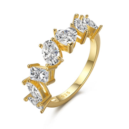 [ELAN LUXE]Delicate Multi Cut Ring