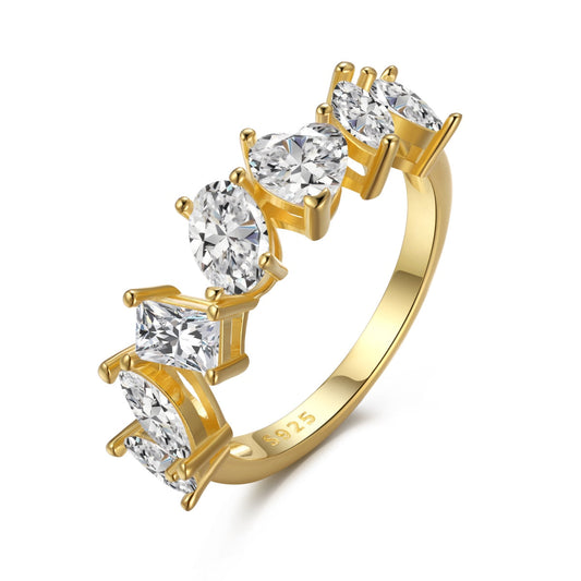 [ELAN LUXE]Delicate Multi Cut Ring
