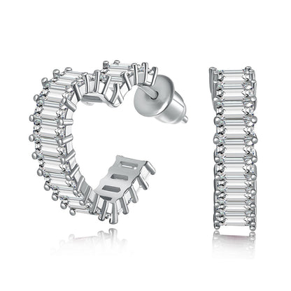 [ELAN LUXE]Radiant Heart Cutout Earrings