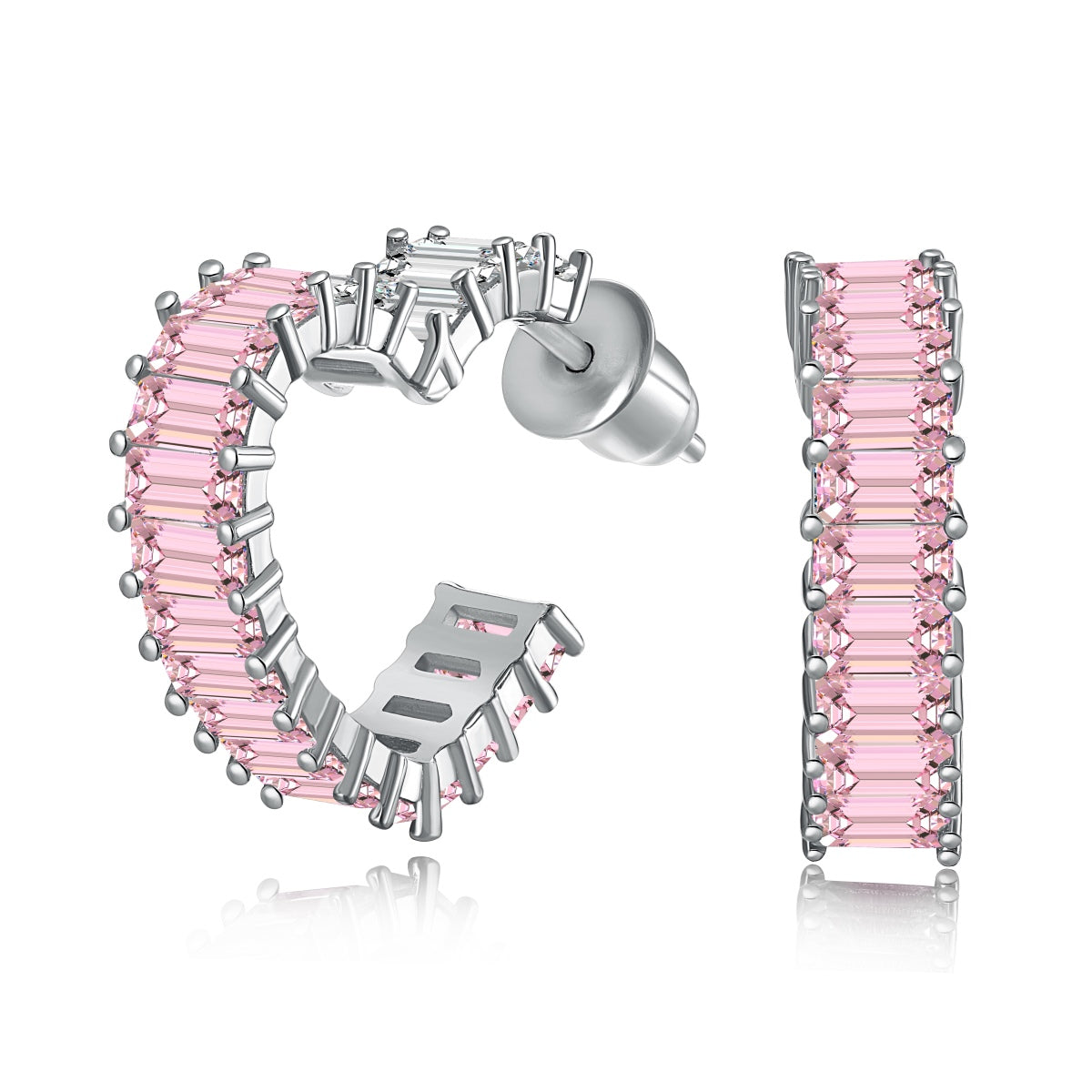 [ELAN LUXE]Radiant Heart Cutout Earrings