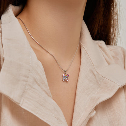 [ELAN LUXE]Gorgeous Multi Colorful Necklace