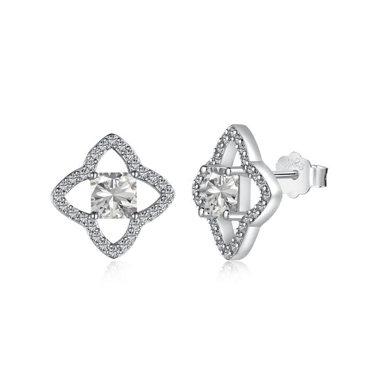 [ELAN LUXE]Elegant Star Shape Princess Cut Daily Earrings