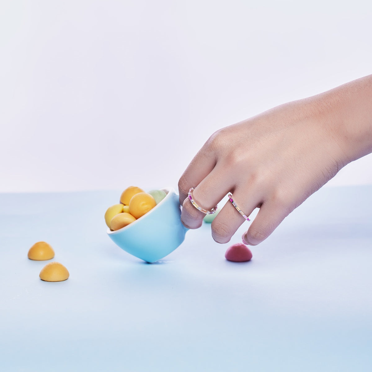 [ELAN LUXE]Lively In Shades Elegant Radiant Cut Daily Ring