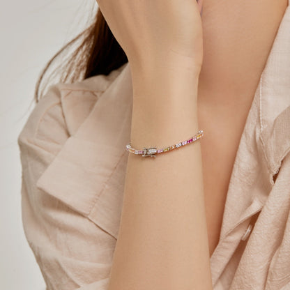 [ELAN LUXE]Delicate Romantic Heart Shape Lover Bracelet