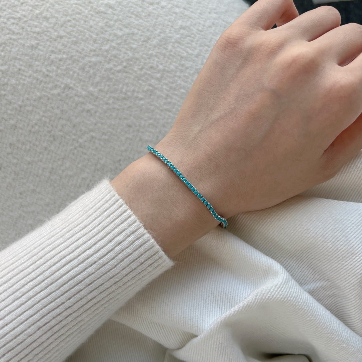[ELAN LUXE]Dazzling Exquisite Round Cut Daily Bracelet