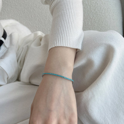 [ELAN LUXE]Dazzling Exquisite Round Cut Daily Bracelet