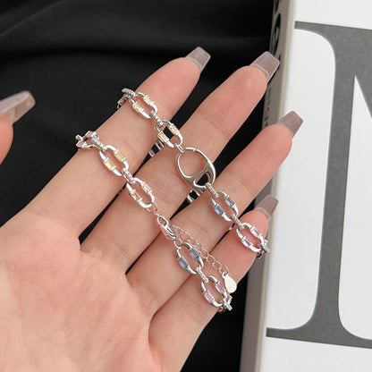 [ELAN LUXE]Dazzling Colorful Daily Bracelet