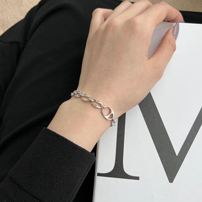 [ELAN LUXE]Dazzling Colorful Daily Bracelet