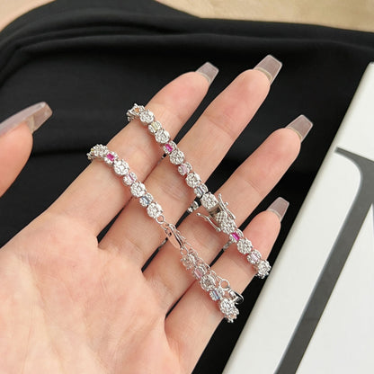 [ELAN LUXE]Dazzling Radiant Multi Cut Daily Bracelet