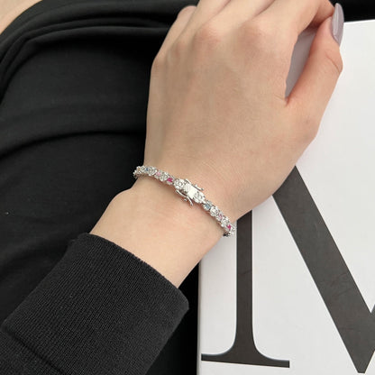 [ELAN LUXE]Dazzling Radiant Multi Cut Daily Bracelet