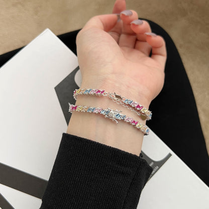 [ELAN LUXE]Ornate Sparkling Multi Cut Party Bracelet